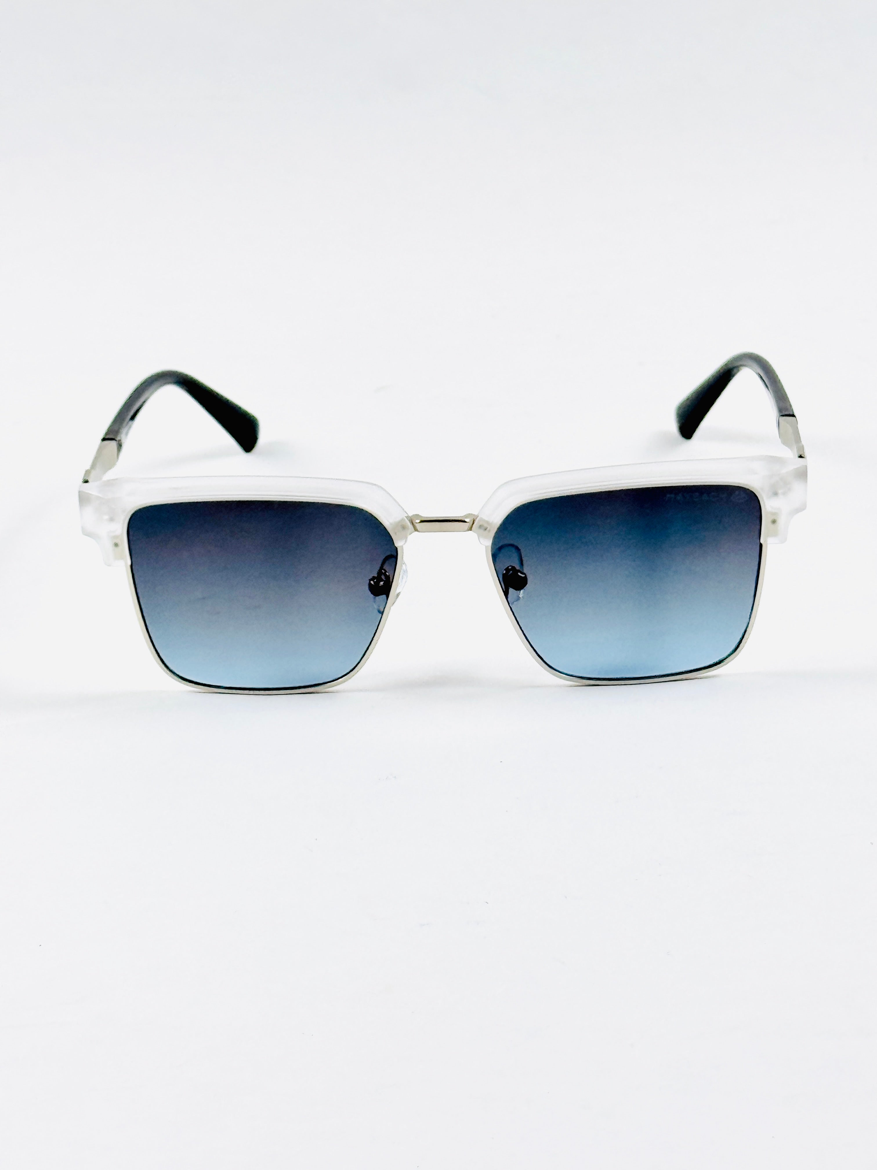 Maybach – 3641 – 55 – Transparent Blue - Acetate - Metal - Sunglasses – Unisex