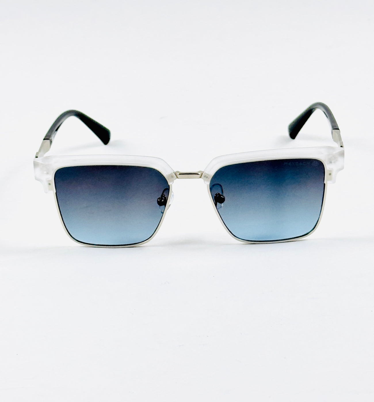 Maybach – 3641 – 55 – Transparent Blue - Acetate - Metal - Sunglasses – Unisex