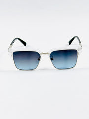 Maybach – 3641 – 55 – Transparent Blue - Acetate - Metal - Sunglasses – Unisex