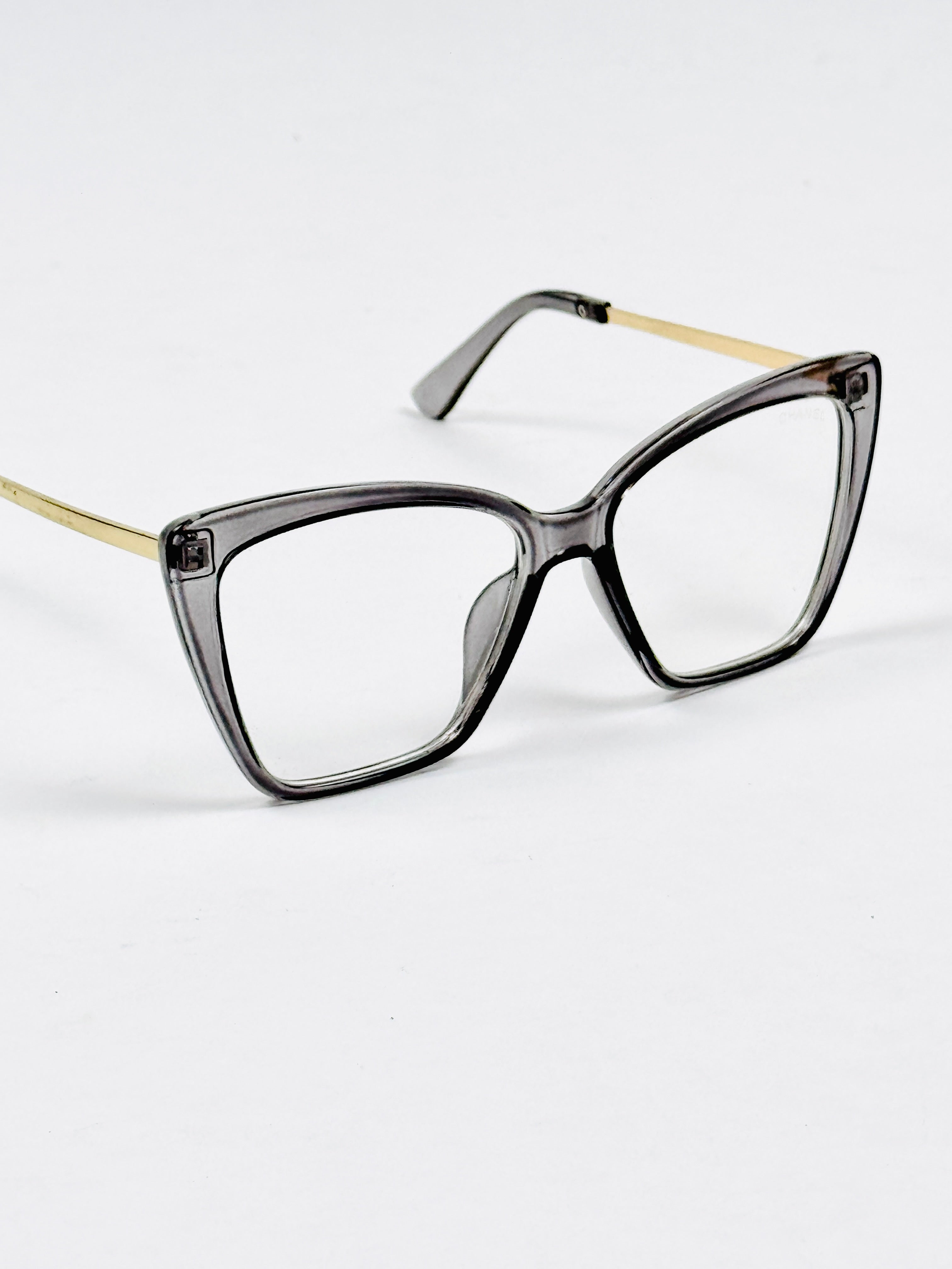 Chanel – 6005 – 54 - Grey – Acetate - Metal - Optics – Ladies