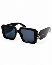 BVLGARI – 52 – Black – Acetate - Sunglasses - Ladies