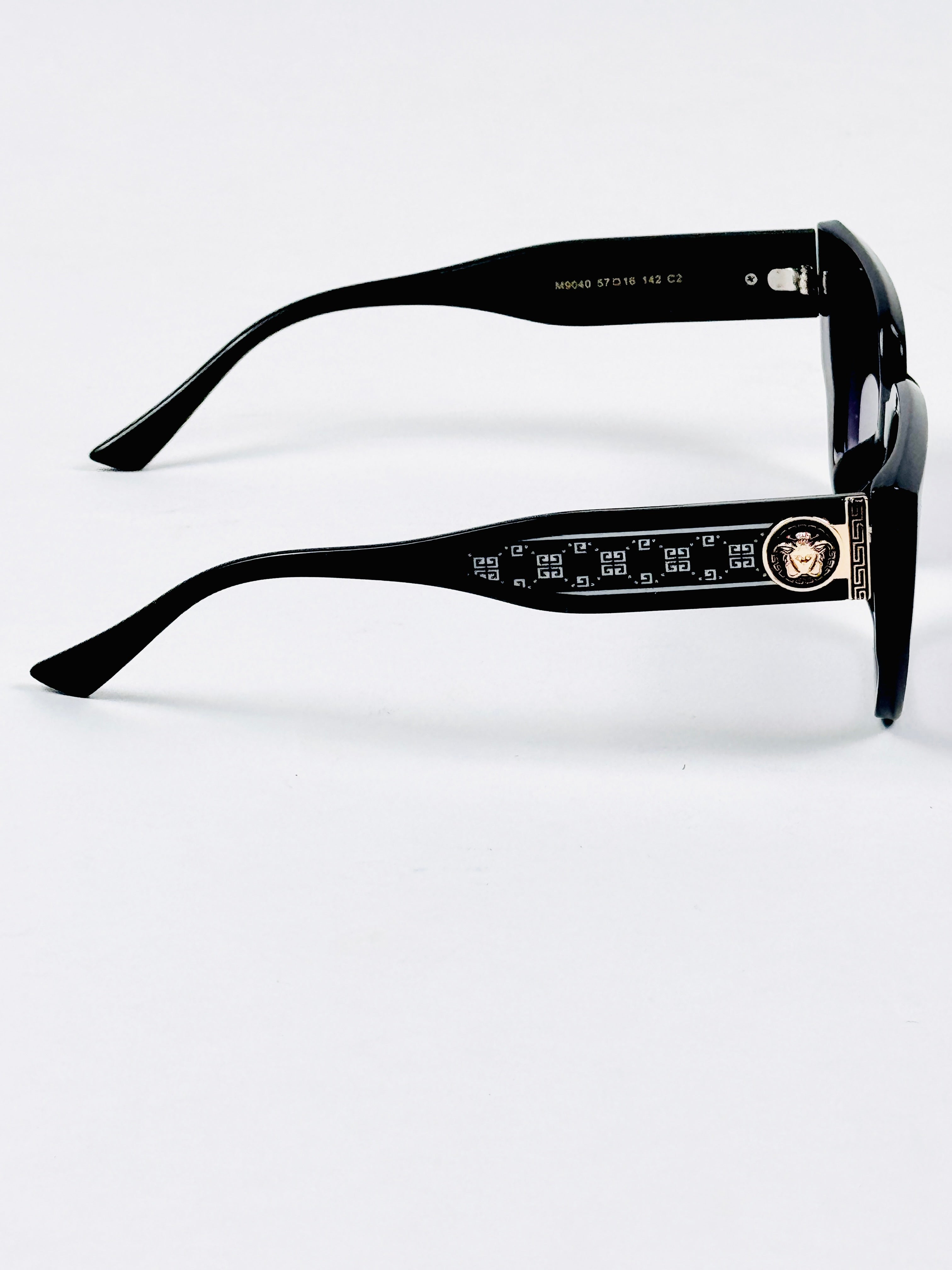 Versace - 9040 – 57 – Black Gradient – Acetate – Sunglasses – Ladies