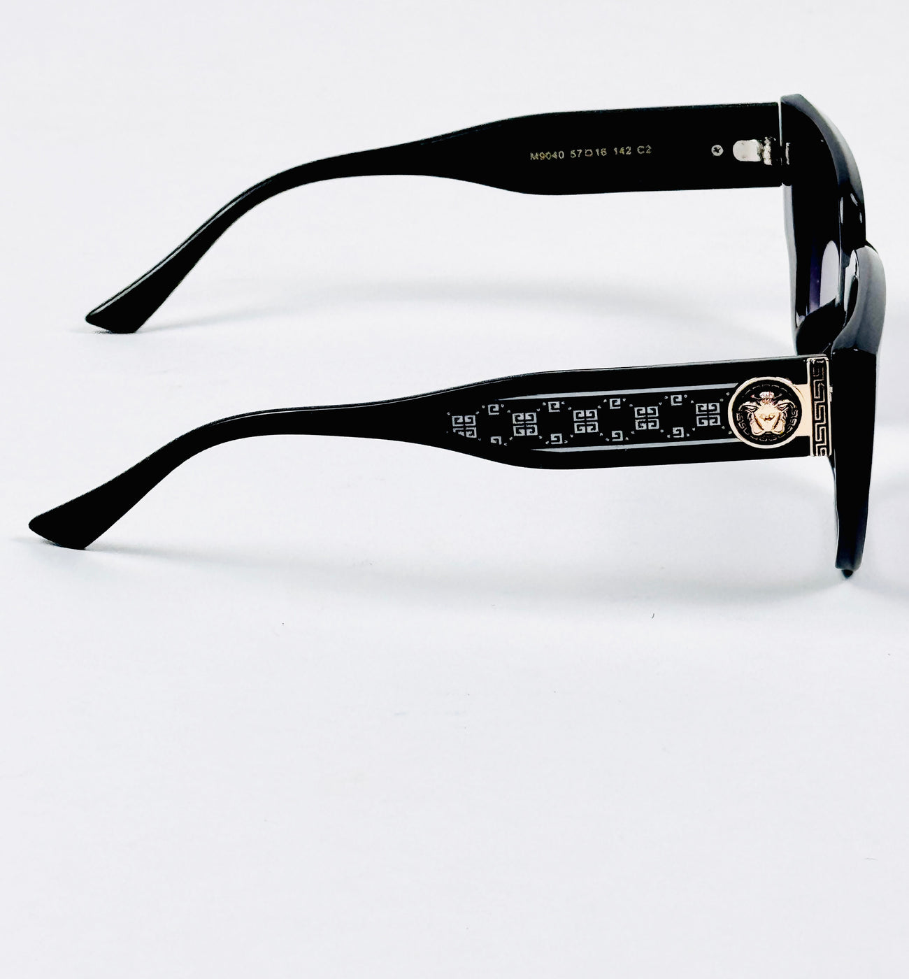 Versacee - 9040 – 57 – Black Gradient – Acetate – Sunglasses – Ladies