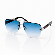 Prada – 23233 – 62 – Silver Blue – Metal – Sunglasses – Unisex