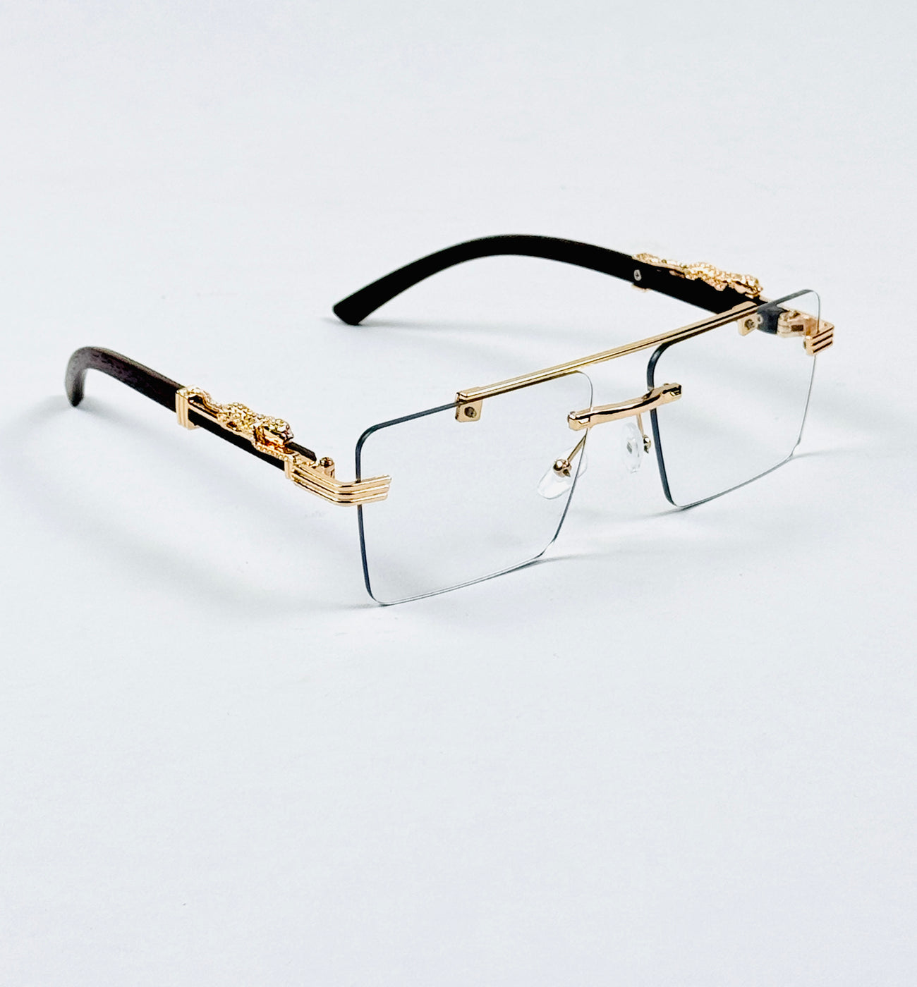 Rimless – 2343 – 53 – Golden –  Metal - Optics – Unisex (Transition)