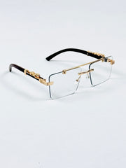 Rimless – 2343 – 53 – Golden –  Metal - Optics – Unisex (Transition)