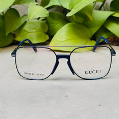 Gucci – 135303 – 52 – Blue –  Metal - Optics – Unisex