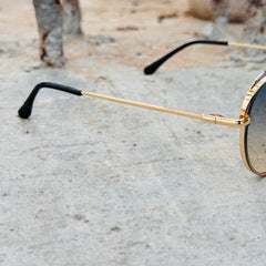 Dior – 2A382 – 45 – Golden Multi – Metal – Sunglasses – Ladies