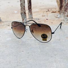 Rayban – 3026 – 62 – Brown – Metal – Sunglasses – Unisex