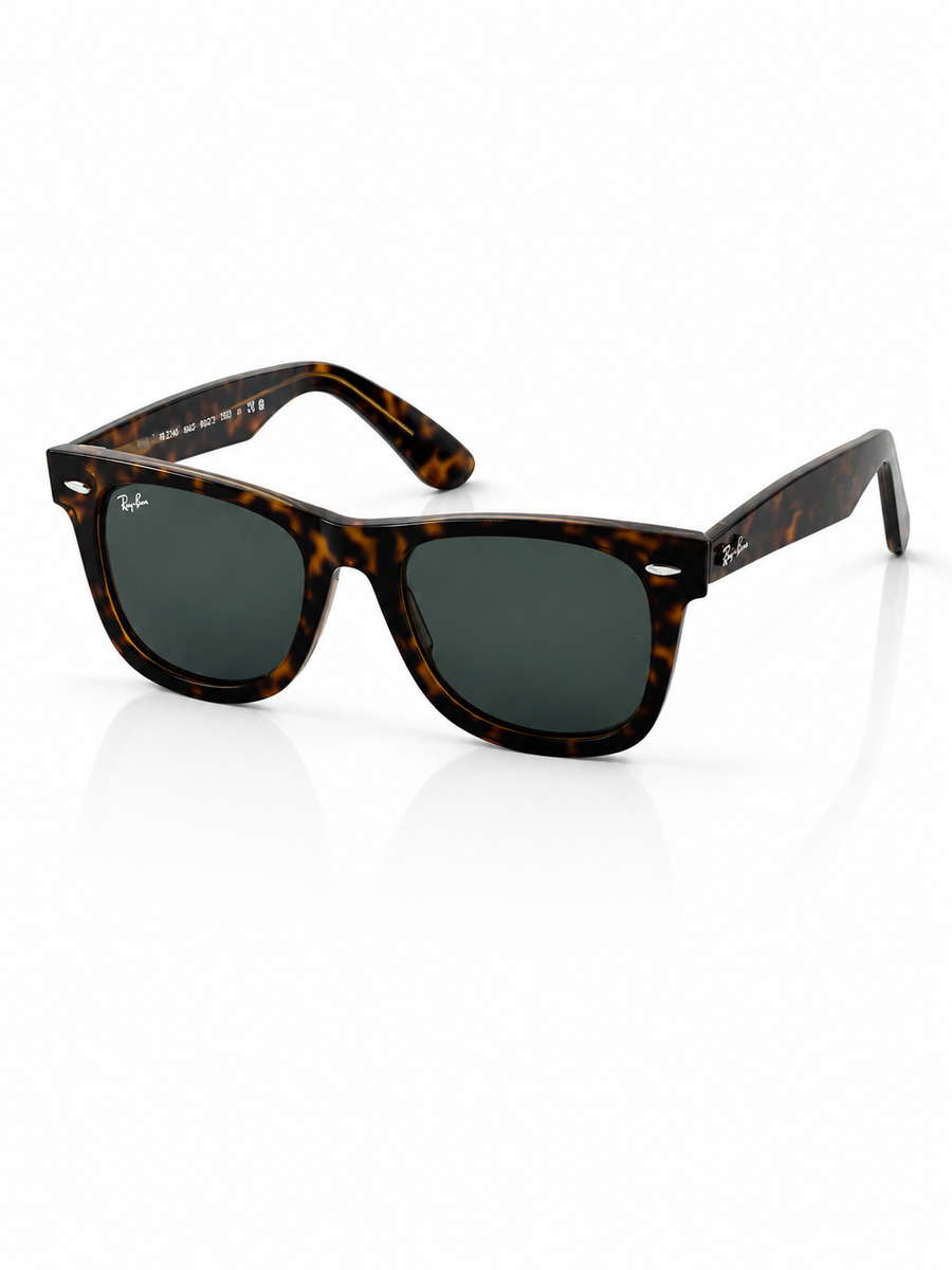 RayBan – 2140 – 50 – Tortoise Black –  Acetate- Sunglasses – Unisex - Premium