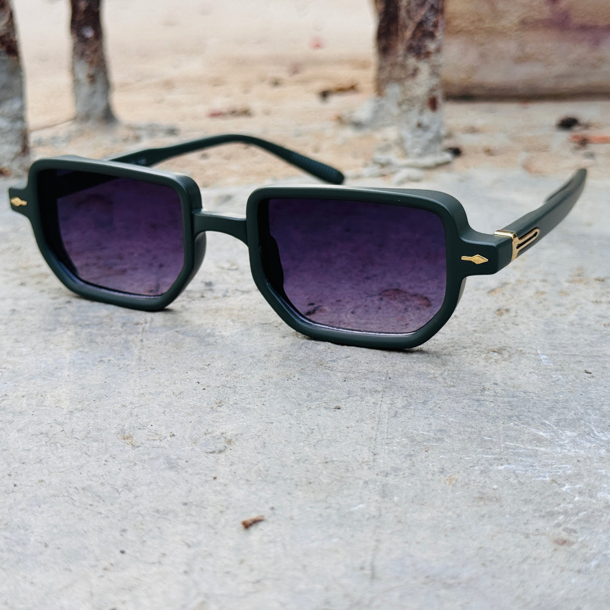 Moscot – 86330 – 48 - Green Black Gradient – Acetate  – Sunglasses - Unisex