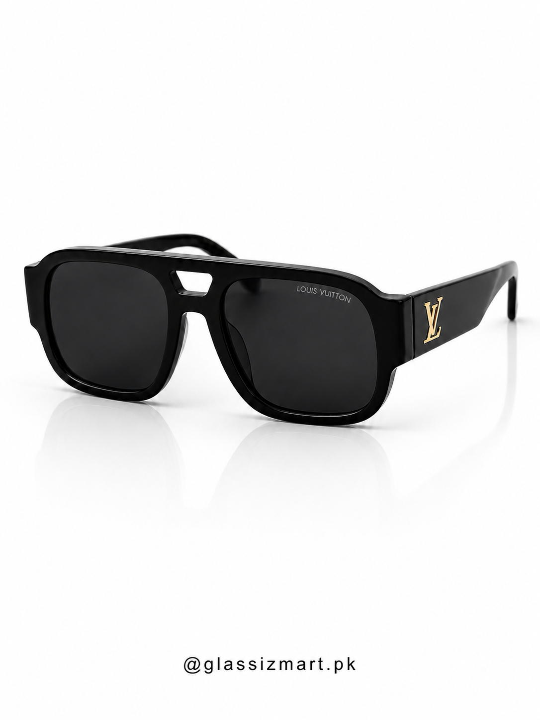 Louis Vuitton – 2611 – 55 – Black –  Acetate - Sunglasses – Unisex - Premium