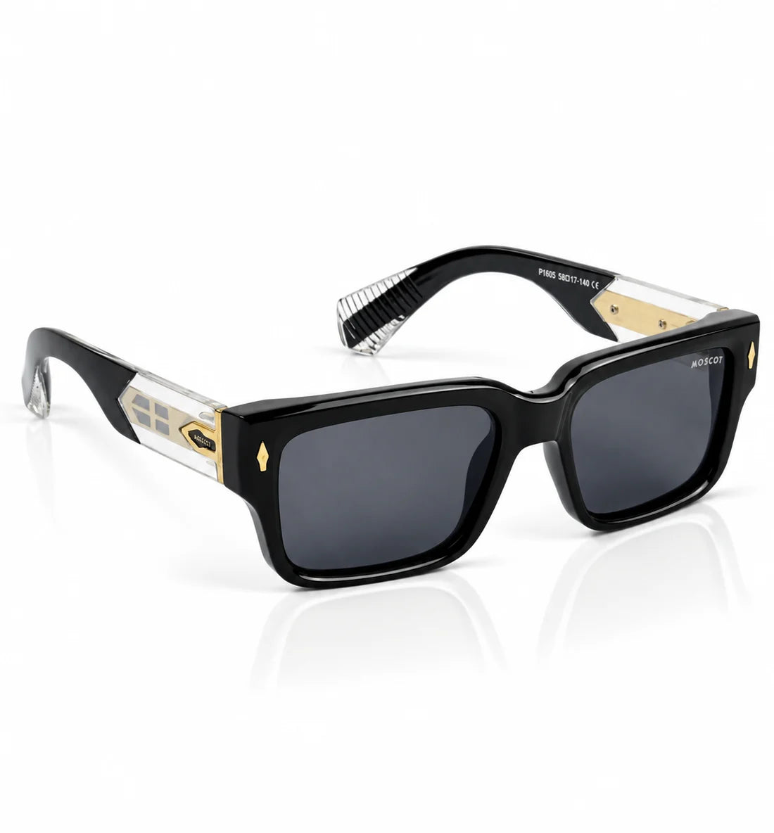 Moscot – 1605 – 56 - Black – Acetate – Sunglasses - Unisex