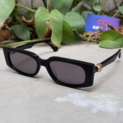 Gucci – 1534 - 55 - Black – Acetate - Sunglasses – Ladies - Premium