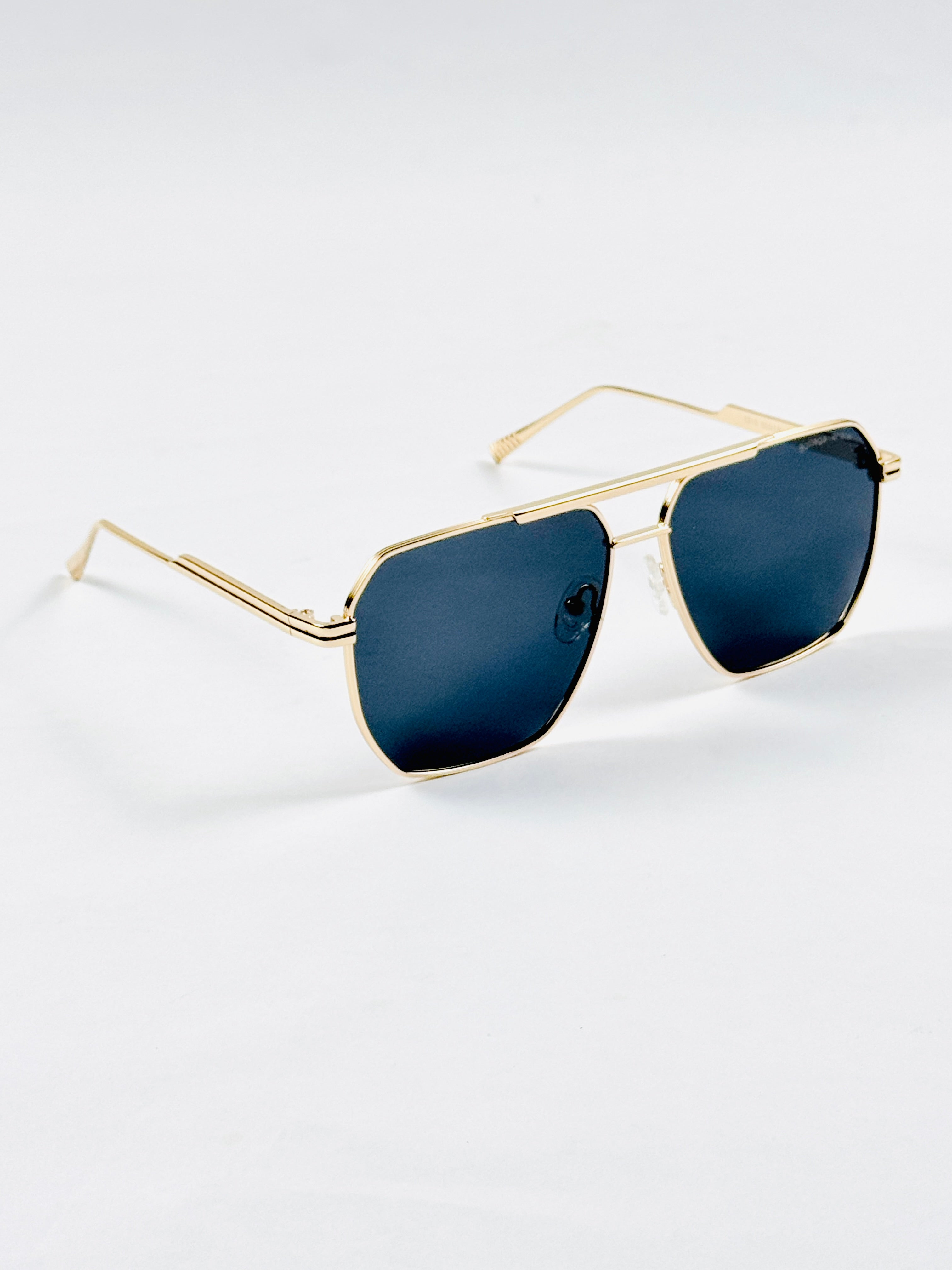 Bottega Veneta – 3310 – 60 – Golden Black – Metal – Sunglasses – Unisex
