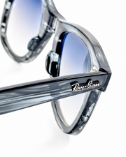 RayBan – 2140 – 50 – Grey Textured –  Acetate- Sunglasses – Unisex - Premium