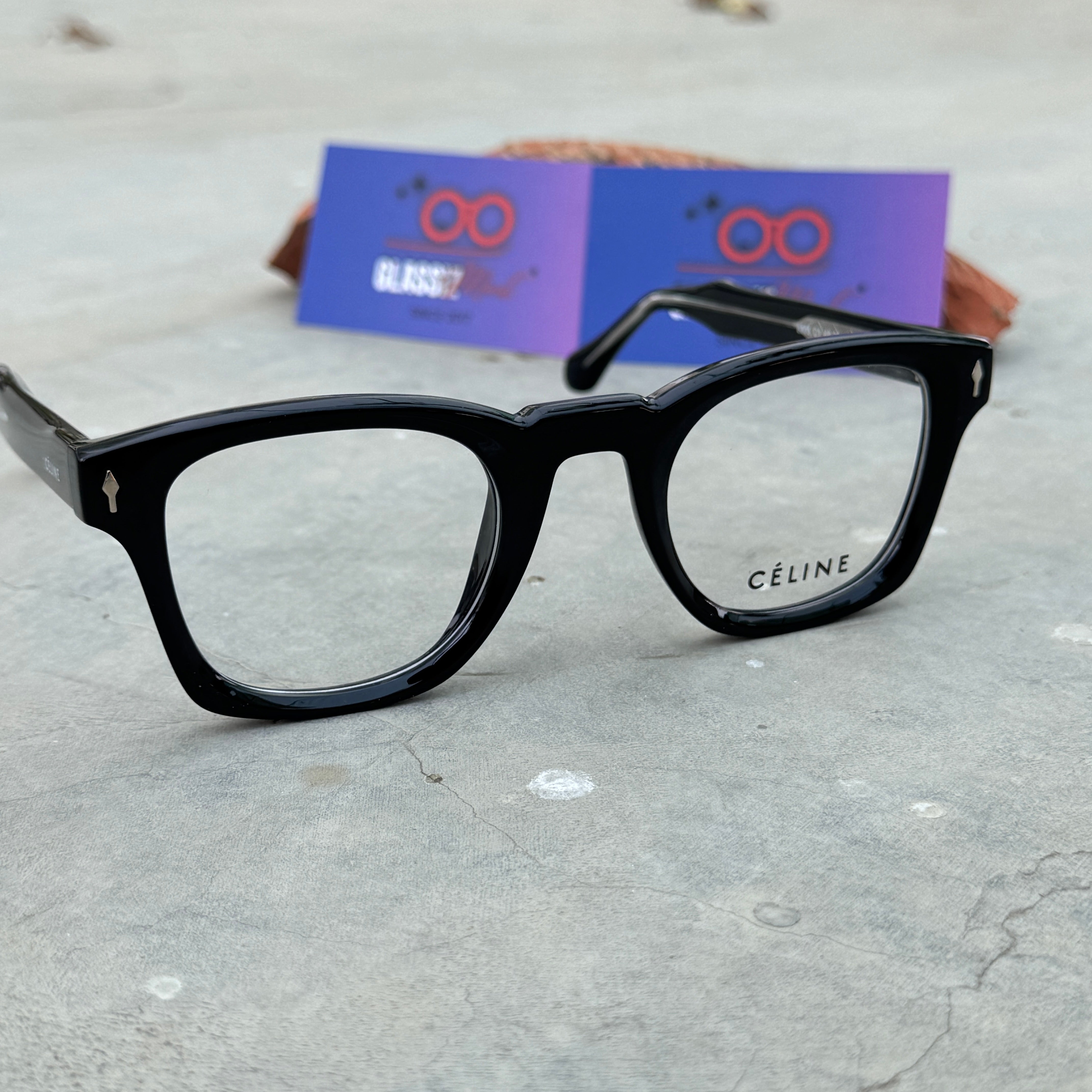 Celine – 9305 – 49 – Black –  Acetate - Optics – Unisex - Premium