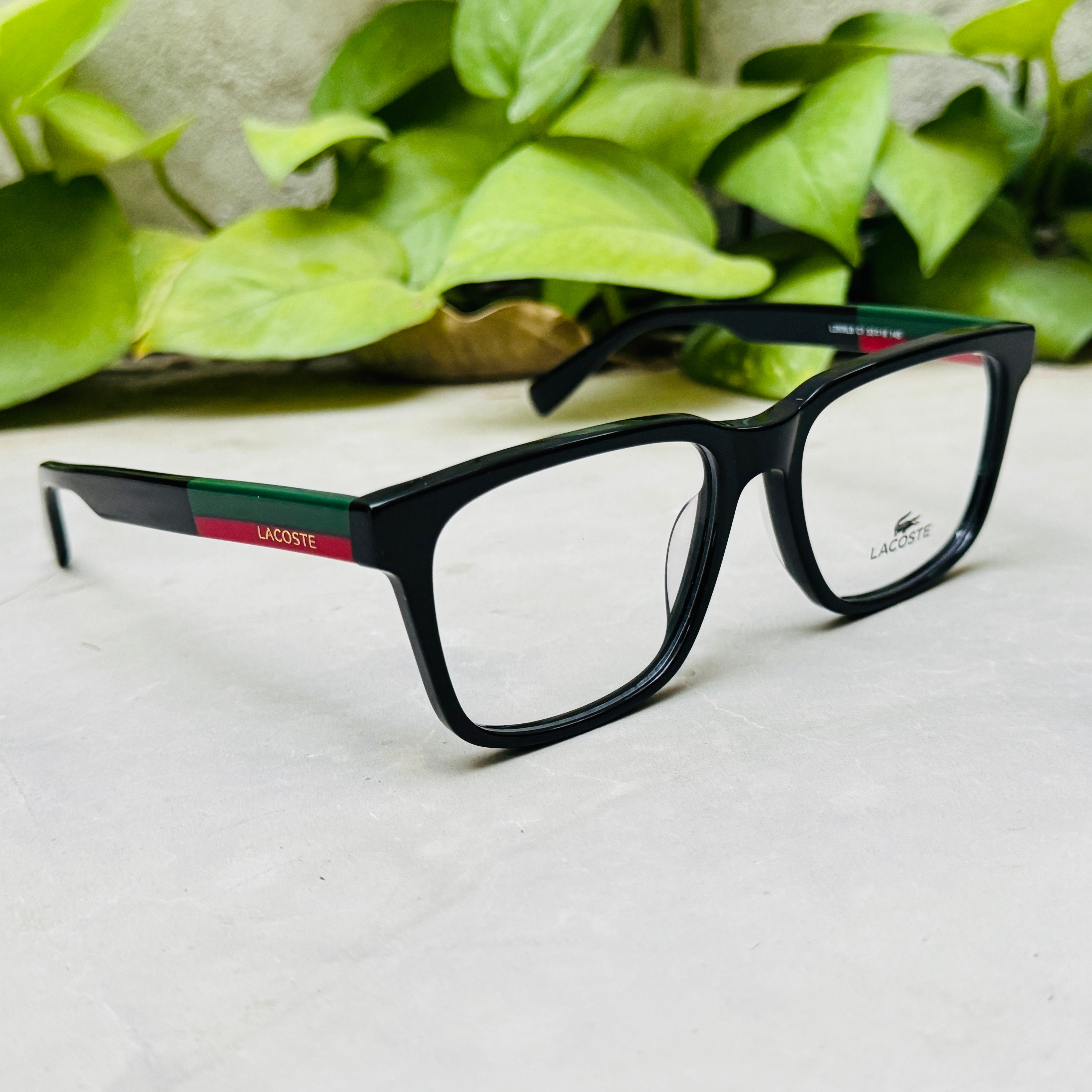 Lacoste – 2908 – 53 – Black –  Acetate - Optics – Unisex - Premium