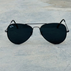 Rayban – 3026 – 62 – Grey Black – Metal – Sunglasses – Unisex