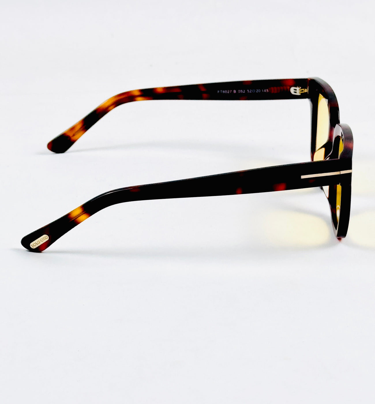 Tom Ford – 6027 - 52 – Tortoise Yellow –  Acetate - Sunglasses – Unisex - Premium