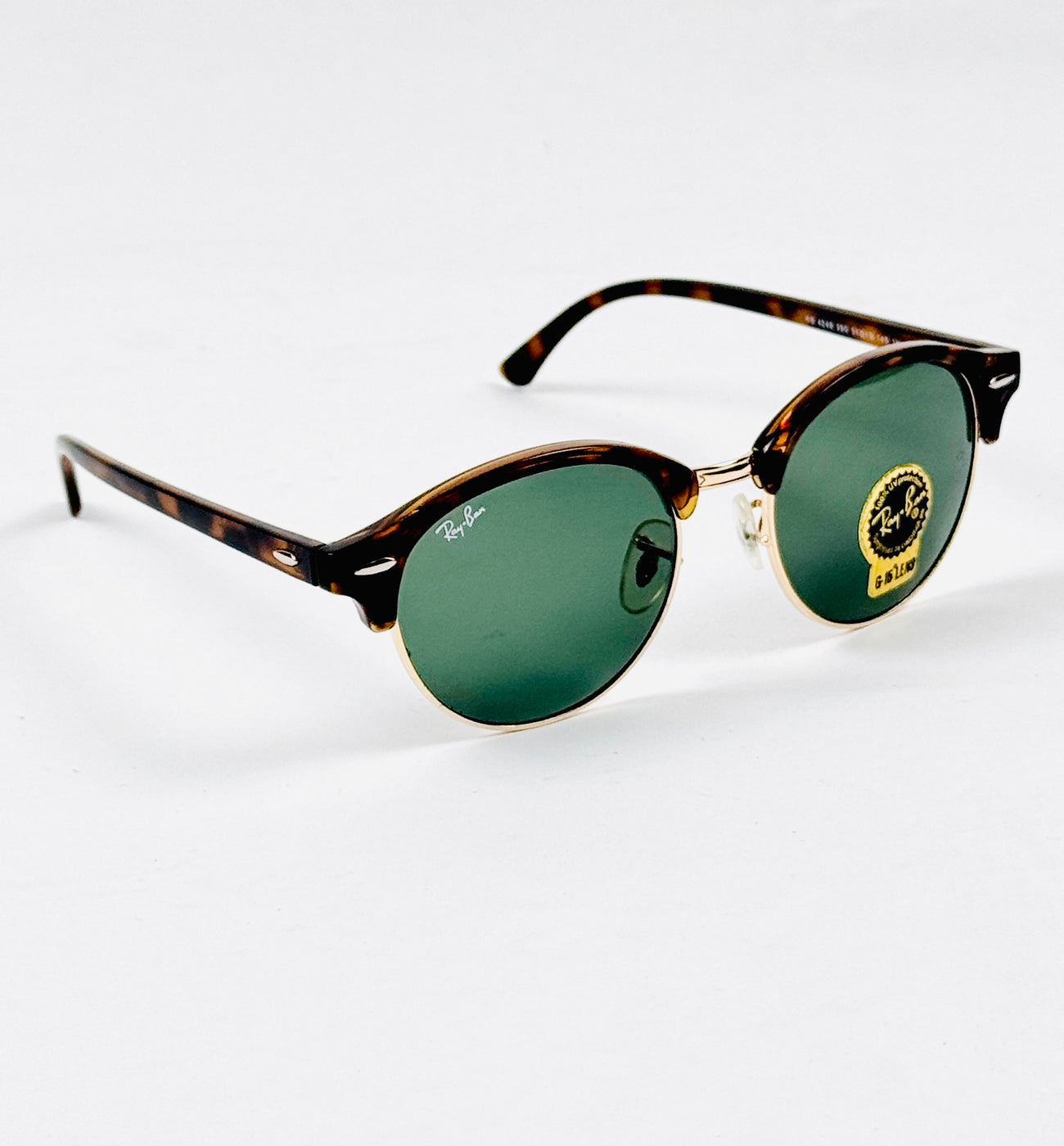 RayBan – 4246 – 51 – Golden Tortoise Green –  Metal - Sunglasses – Unisex - Premium