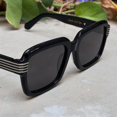 Louis Vuitton – 2832 - 56 - Black – Acetate - Sunglasses – Unisex - Premium