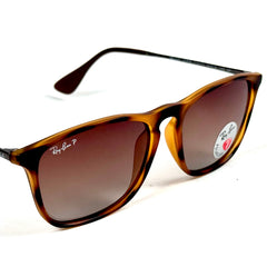 RayBan – 4187 – 54 – Tortoise Brown –  Acetate- Sunglasses – Unisex - Premium