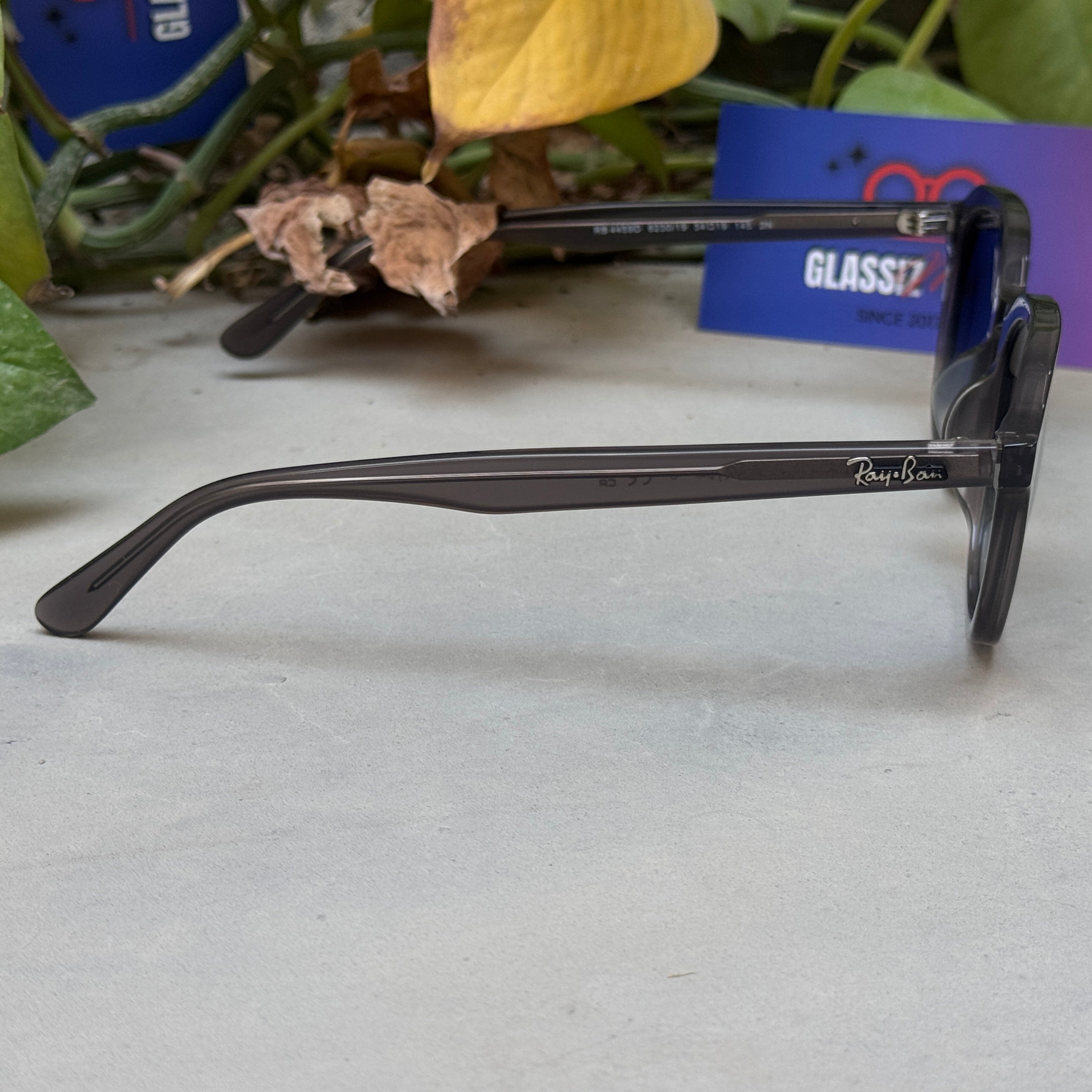 RayBan – 4459 – 54 – Grey –  Acetate- Sunglasses – Unisex - Premium