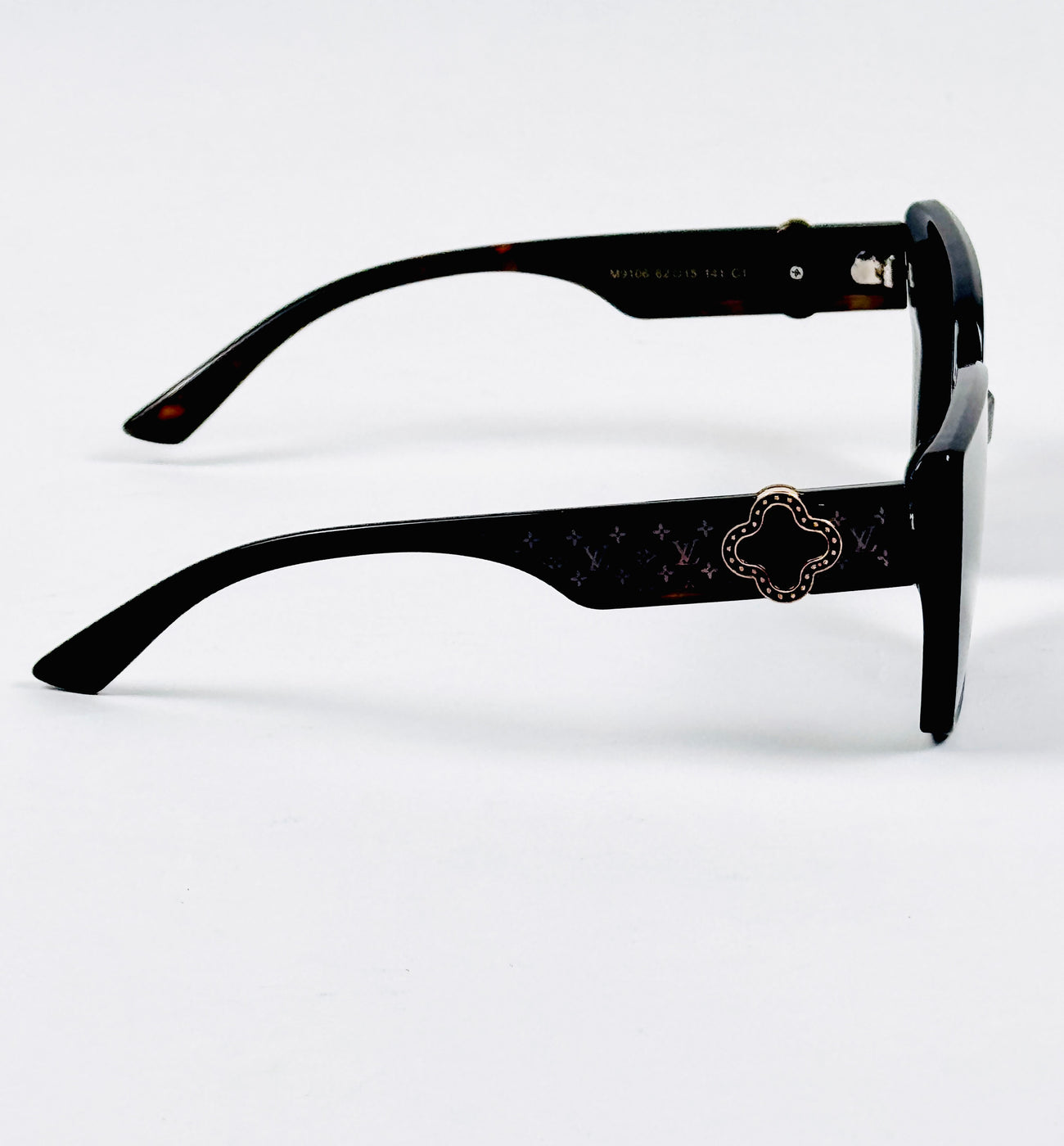 Louis Vuiton - 9106 – 62 – Black – Acetate – Sunglasses – Ladies