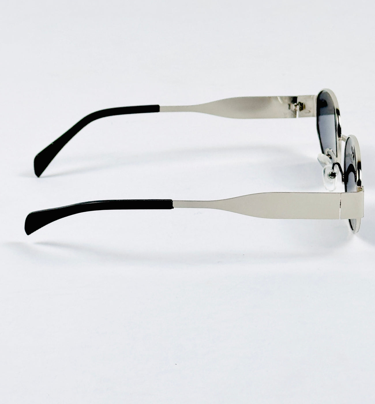 Celine – Triomphe - 55 – Silver Black – Metal – Sunglasses - Unisex