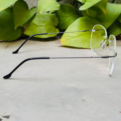 Serova – 1001 – 56 – Black –  Metal - Optics – Rimless - Unisex