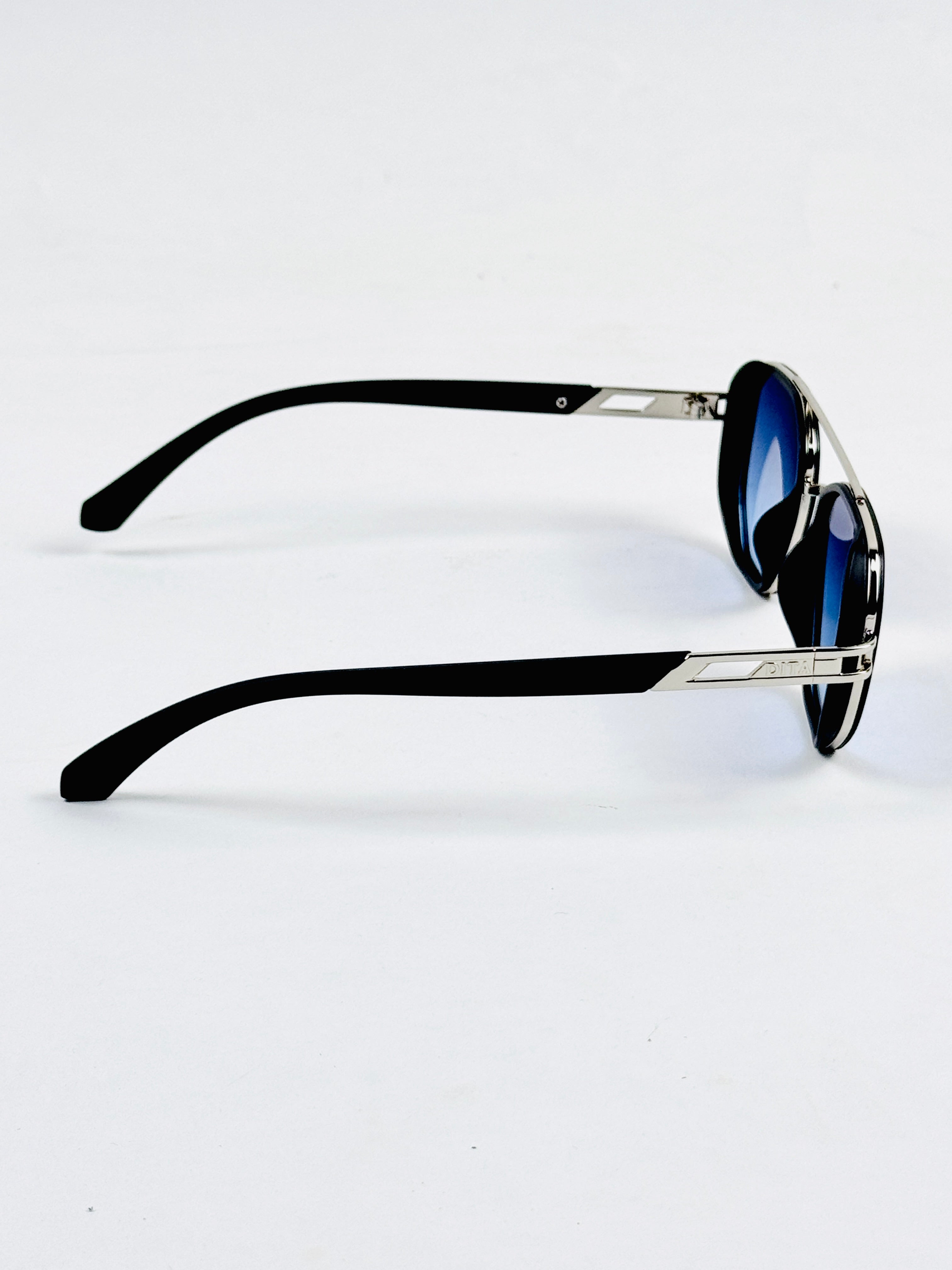 Dita – 2631 – 57 – Silver Blue – Metal – Sunglasses – Unisex