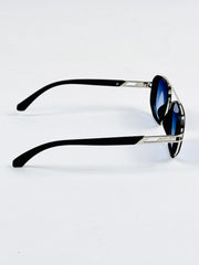 Dita – 2631 – 57 – Silver Blue – Metal – Sunglasses – Unisex