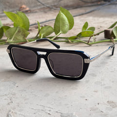 Louis Vuitton – 2596 - 55 – Silver Black – Acetate - Metal - Sunglasses – Unisex - Premium