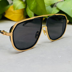 Dita – 164 - 59 –  Golden Black - Metal - Sunglasses – Unisex - Premium (Made In Japan)