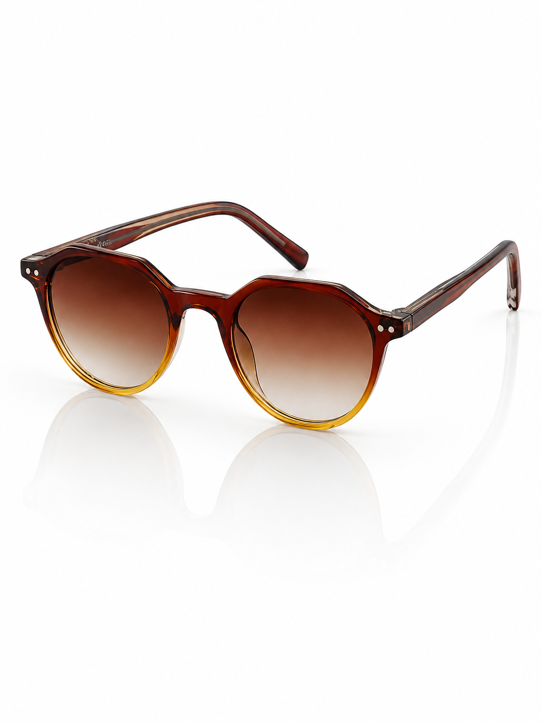 Moscot - 62100 – 47 – Brown Gradient – Acetate – Sunglasses – Unisex