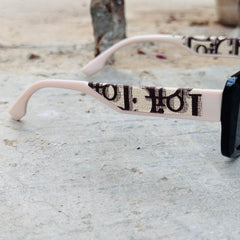 Dior – 958992 - 53 – Pink Black – Acetate – Sunglasses - Ladies