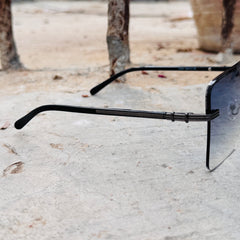 Balmain – 2A581 – 56 – Blue – Metal – Sunglasses – Unisex