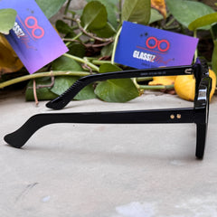 Moscot – 6504 – 47 - Black – Acetate  – Sunglasses - Unisex