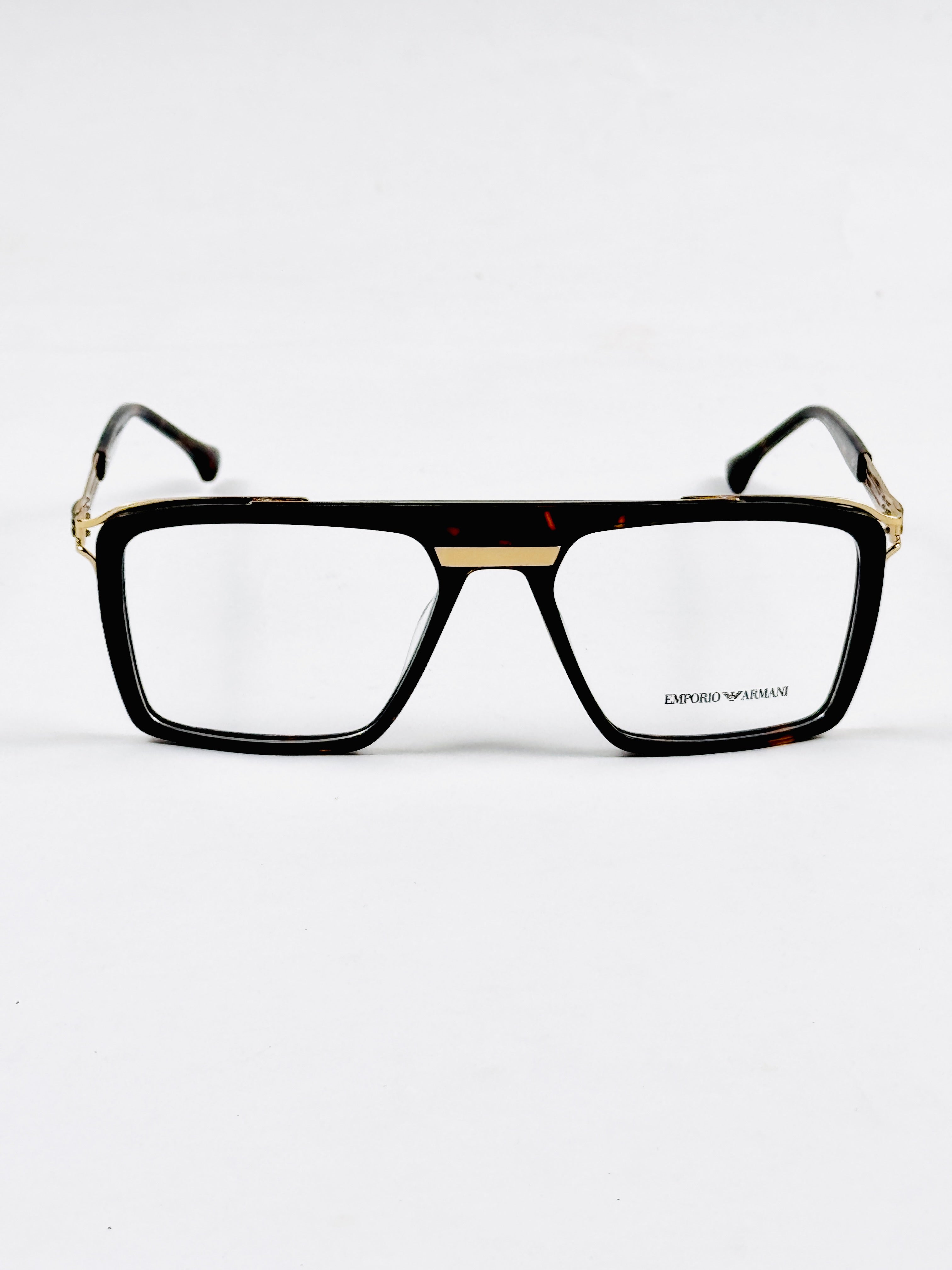 Emporio Armani – 120722 - 54 – Tortoise Golden - Metal - Acetate - Optics – Unisex - Premium