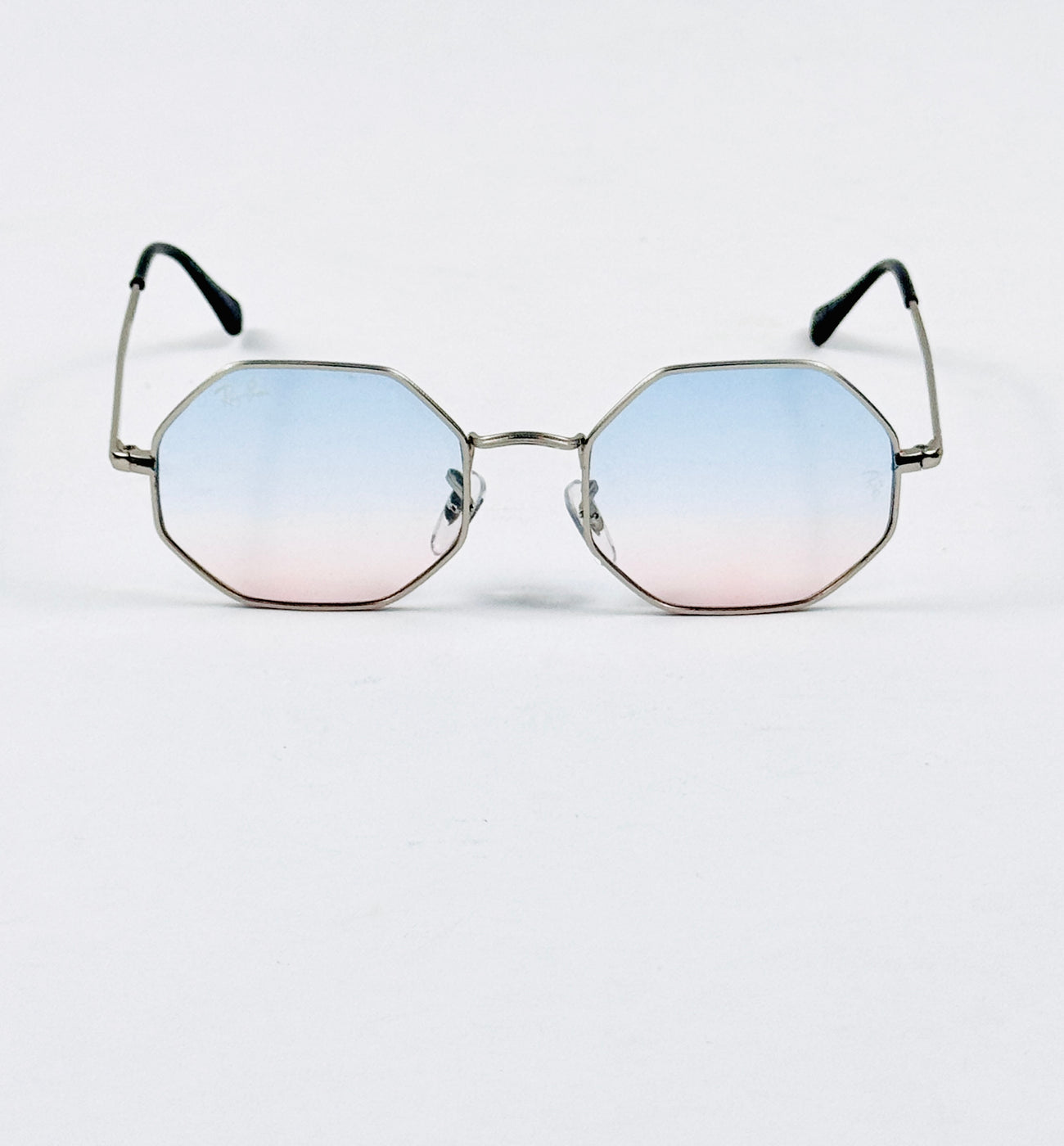 Rayban – 1972 – 55 – Silver Multi – Metal – Sunglasses – Women