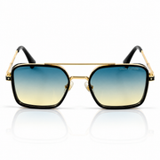 Cartier – 58448 - 57 – Golden Multi – Metal – Sunglasses – Unisex