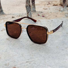 Rayban - 367 – 54 – Golden Brown – Acetate – Sunglasses – Unisex