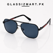 Prada – SPR52YS - 54 – Black – Metal – Sunglasses