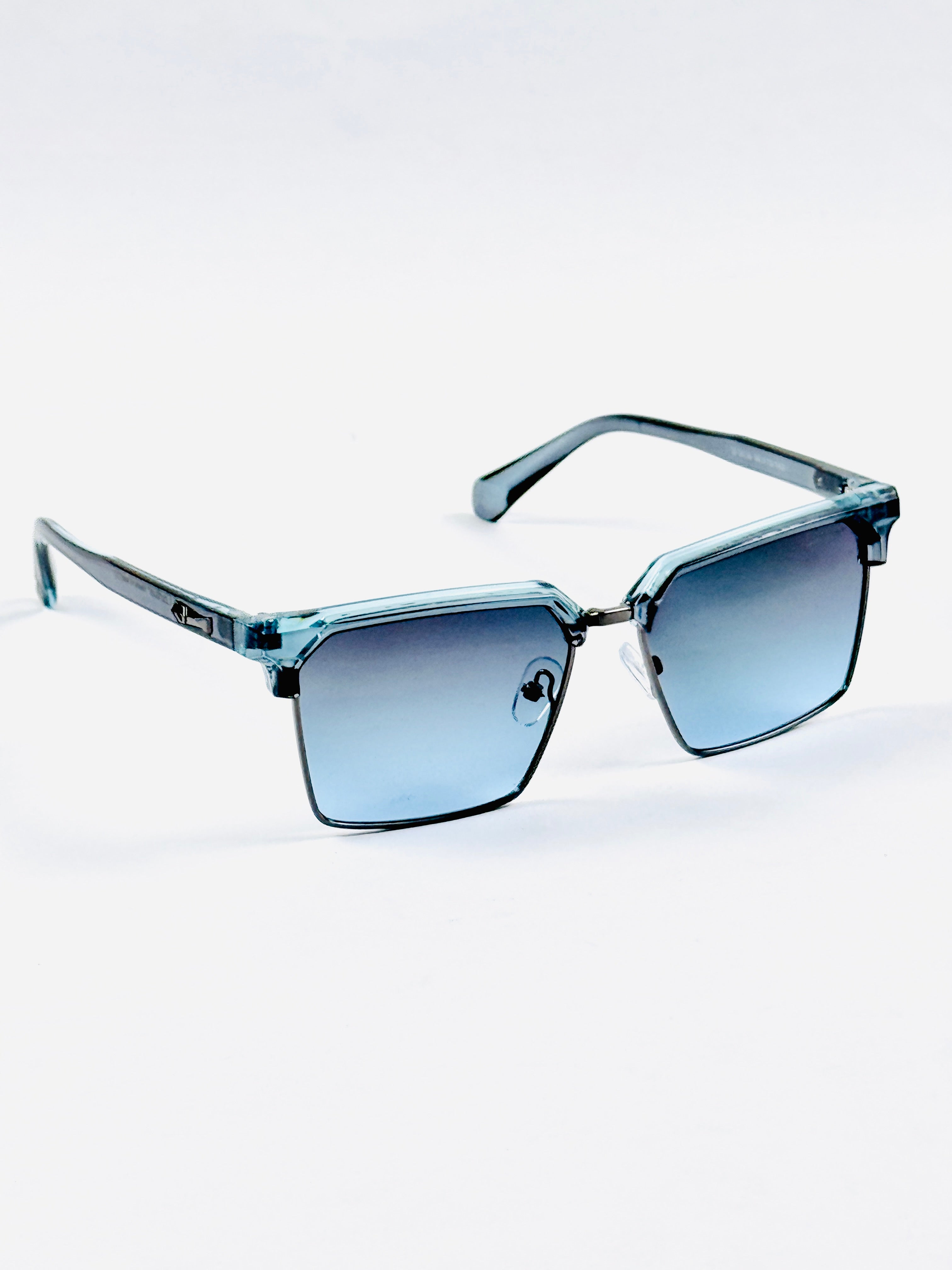 Cartier – 3636 – 56 – Blue - Acetate - Metal - Sunglasses – Unisex