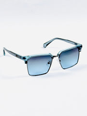 Cartier – 3636 – 56 – Blue - Acetate - Metal - Sunglasses – Unisex
