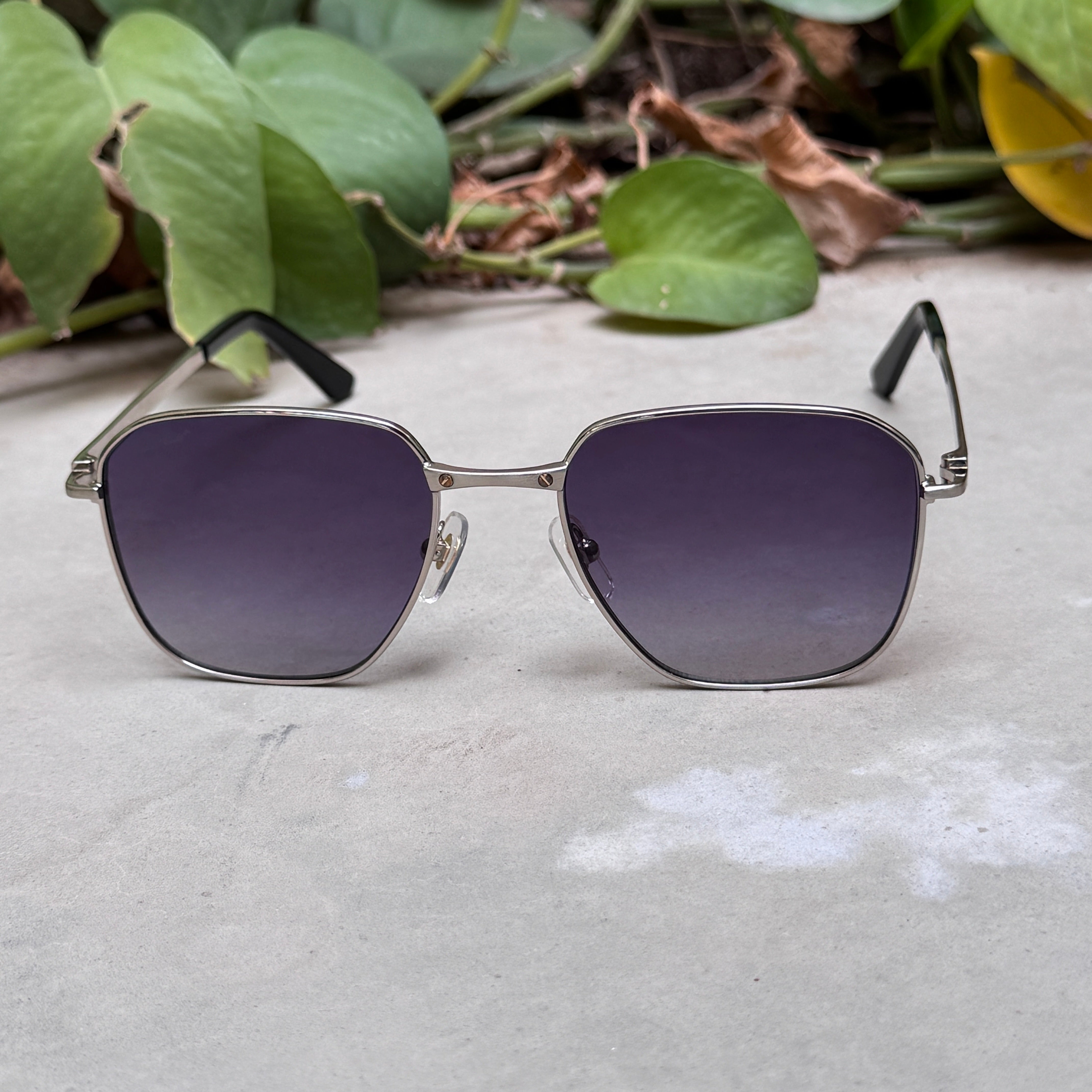 Cartier – 0550 - 56 – Silver Gradient - Metal - Sunglasses – Unisex - Premium