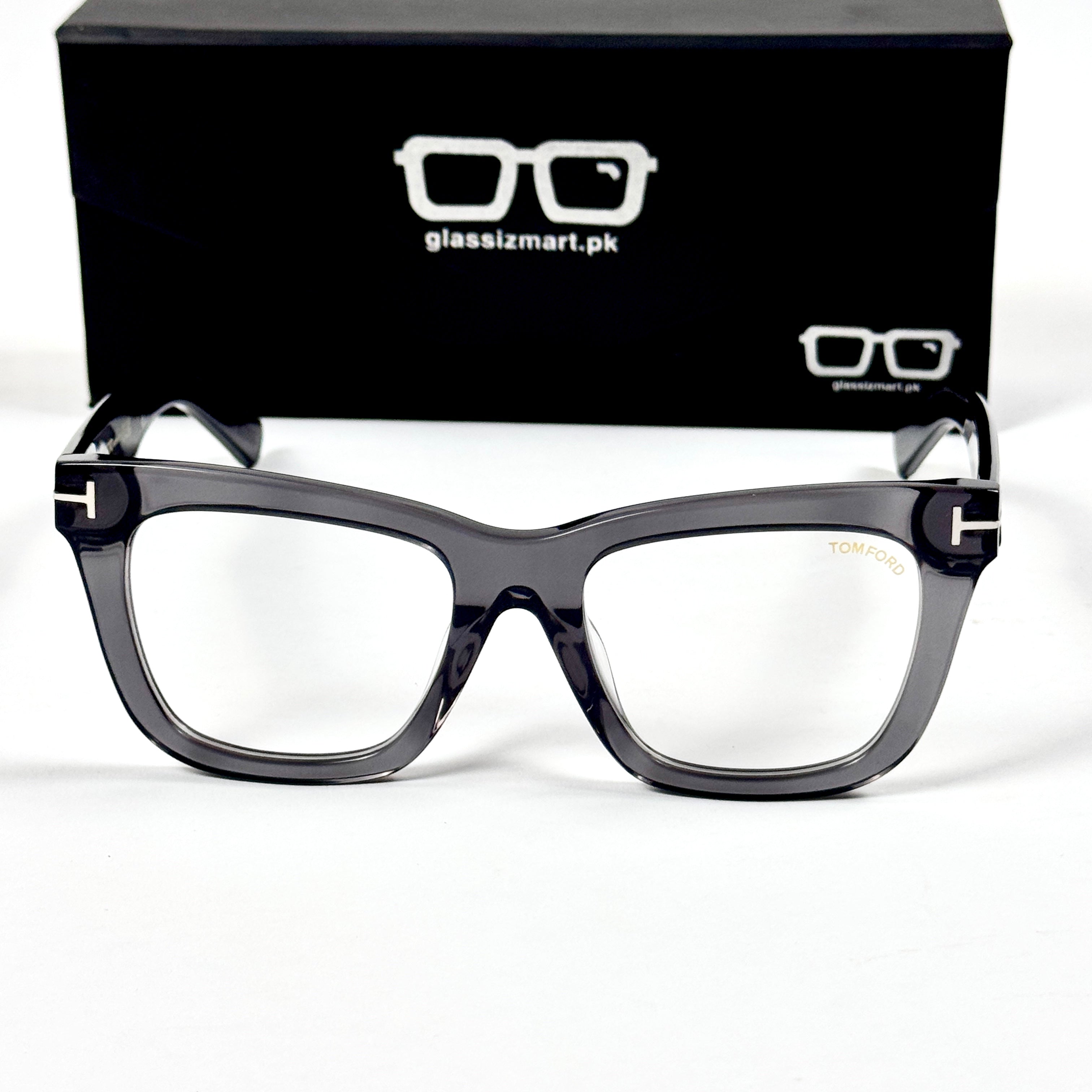 Tom Ford – 5881 – 52 – Grey –  Acetate - Optics – Unisex - Premium