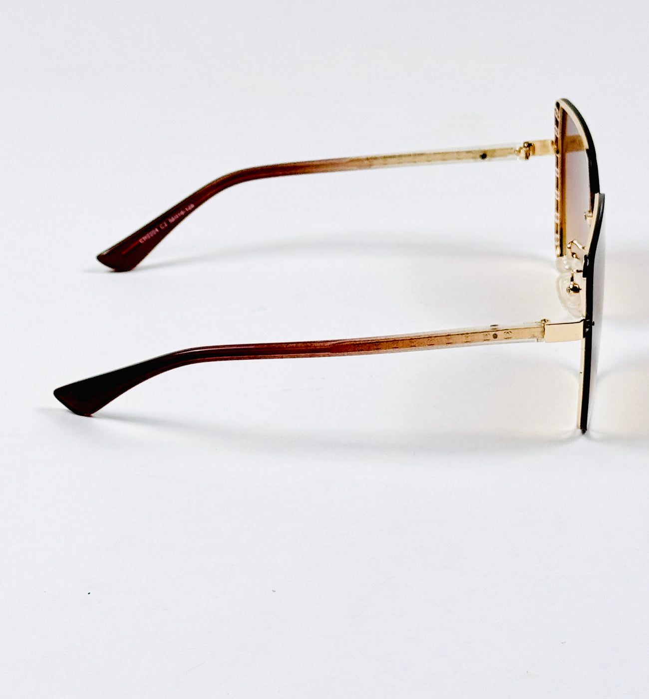 Chanel – 2204 – 56 – Golden Brown – Metal – Sunglasses – Ladies