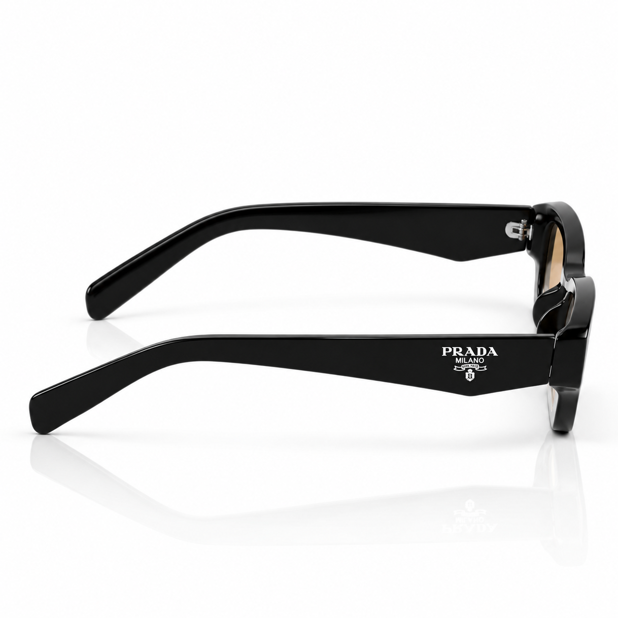 Prada - SPR 27Z - 54 - BLACK BROWN - SUNGLASSES - Unisex